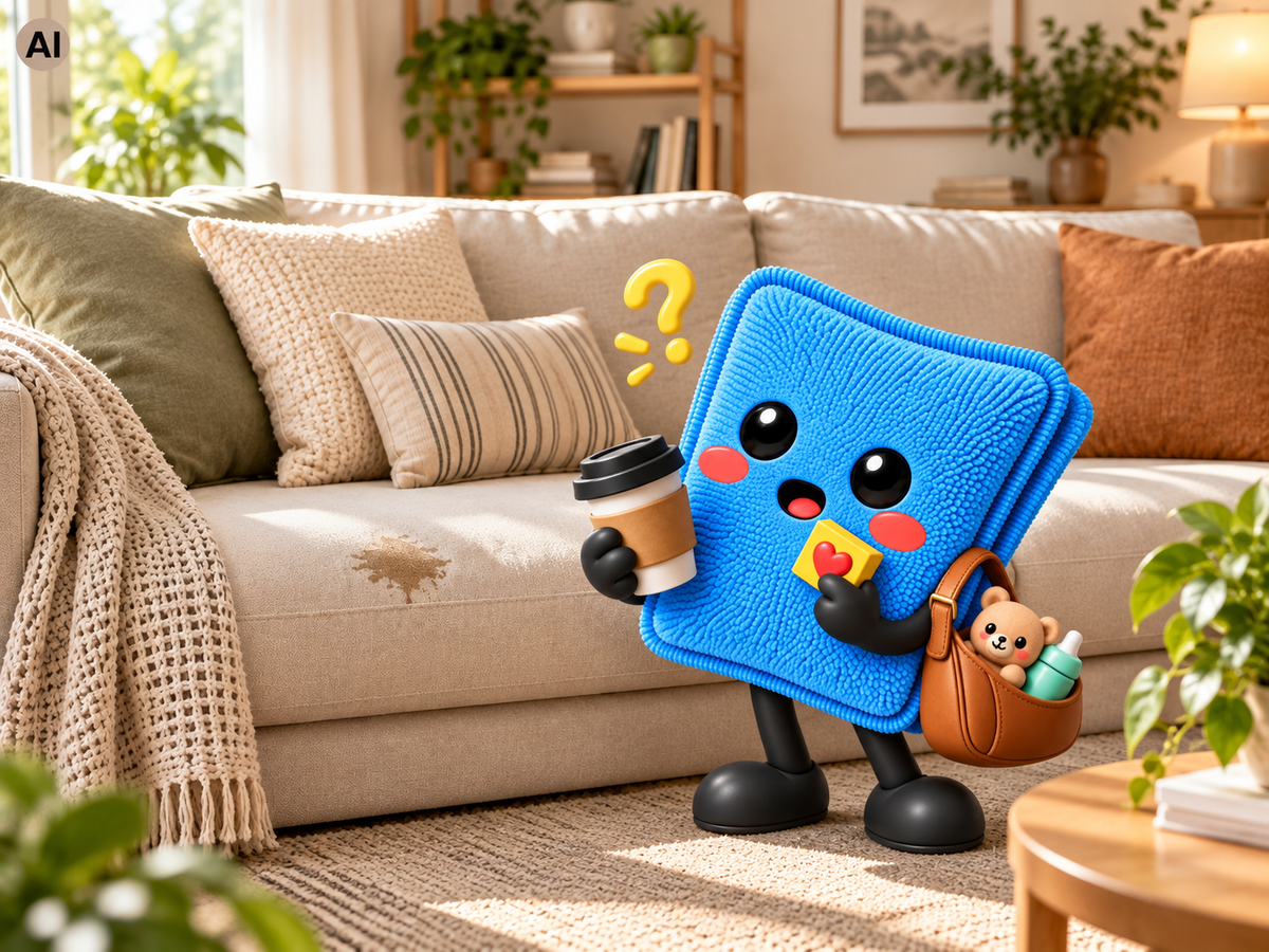 Sofa reinigen: Flecken und Gerüche aus Polstern materialschonend behandeln 🛋️