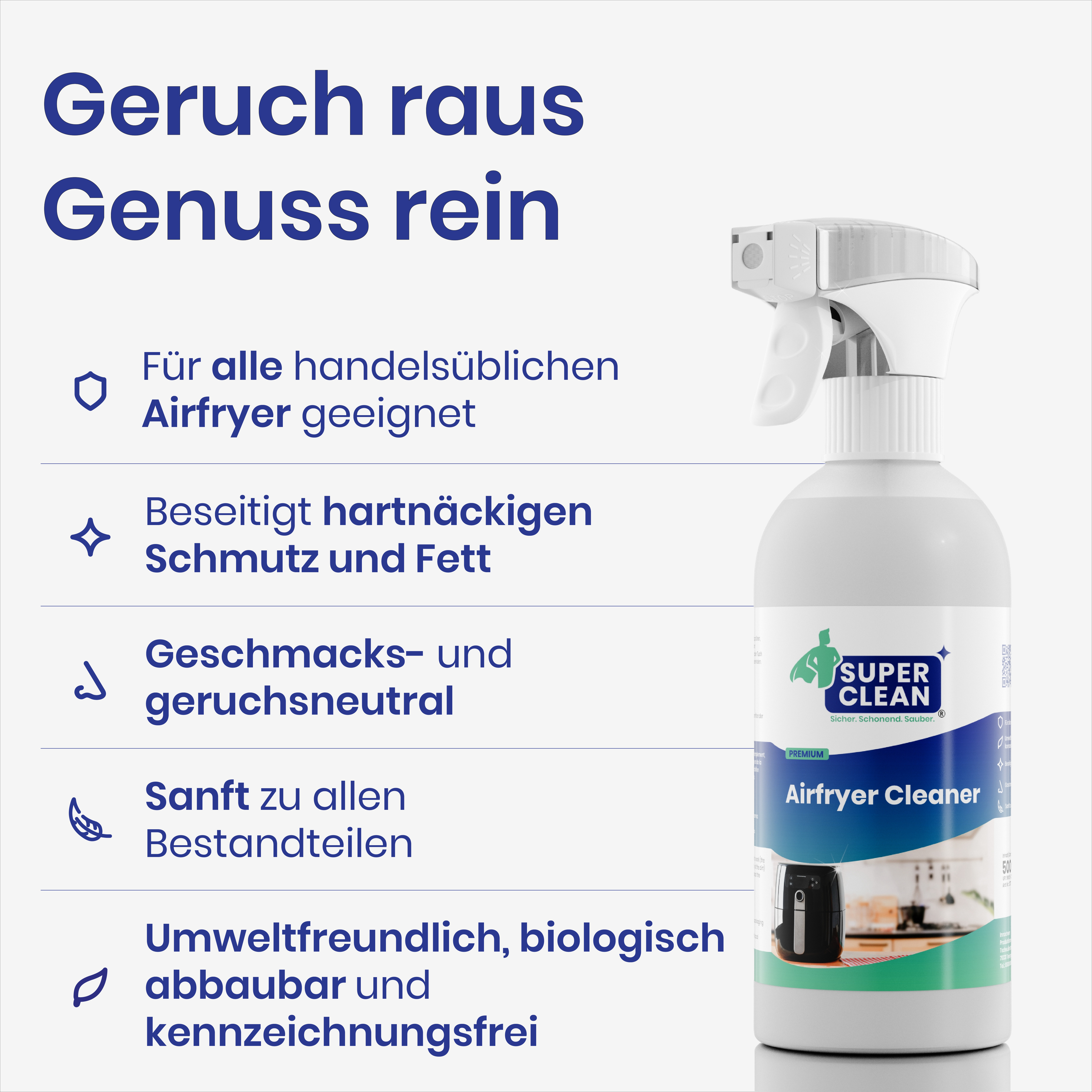 Airfryer Reiniger 500ml