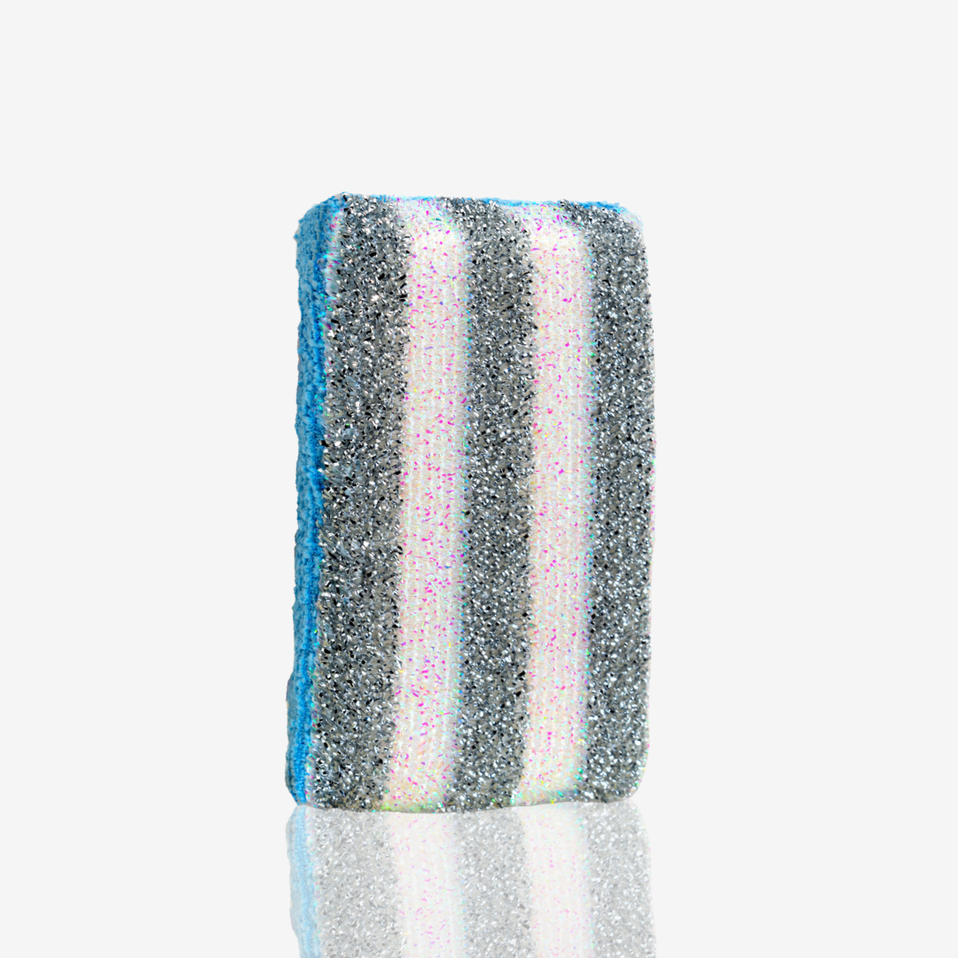 Duo-Schwamm – SUPER CLEAN mit weicher und rauer Seite für Küche, Bad und empfindliche Oberflächen