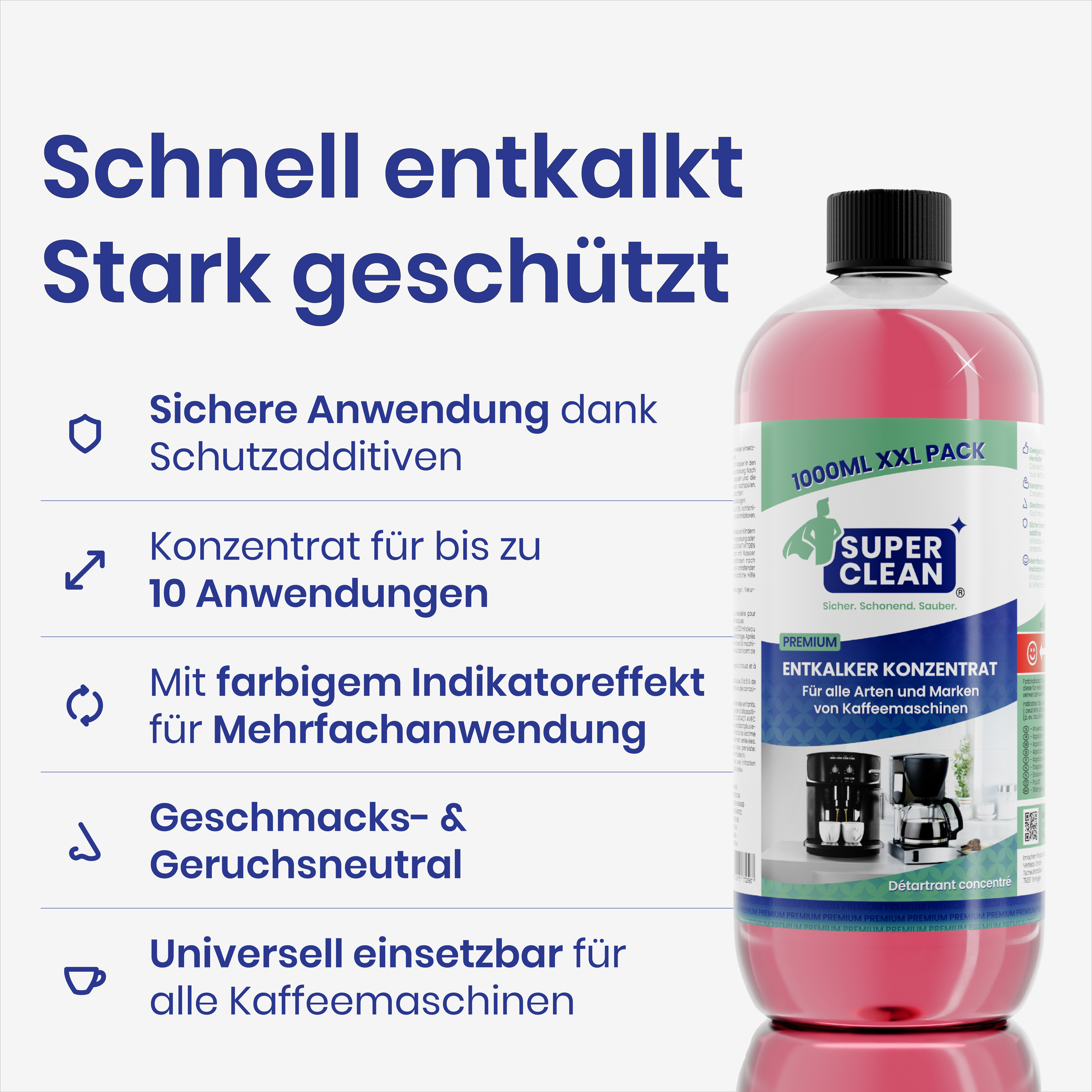Entkalker Konzentrat 1 Liter