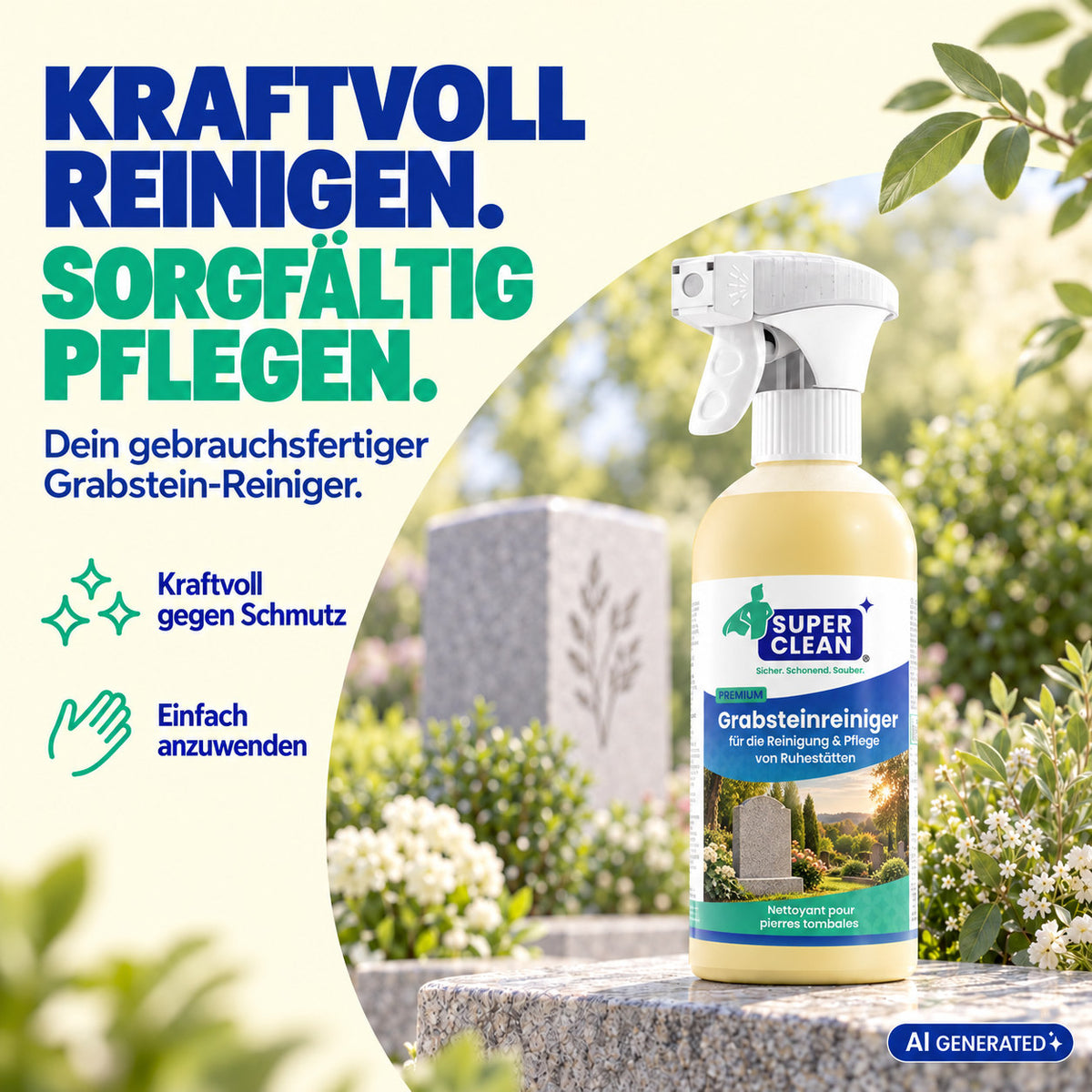 Grabsteinreiniger