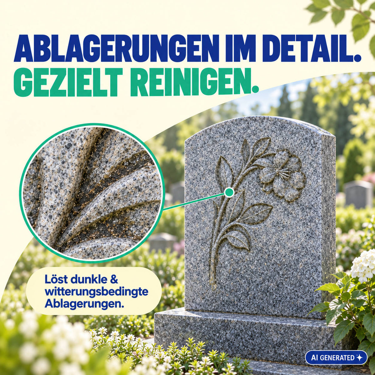 Grabsteinreiniger