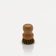 Brass pot and grill brush