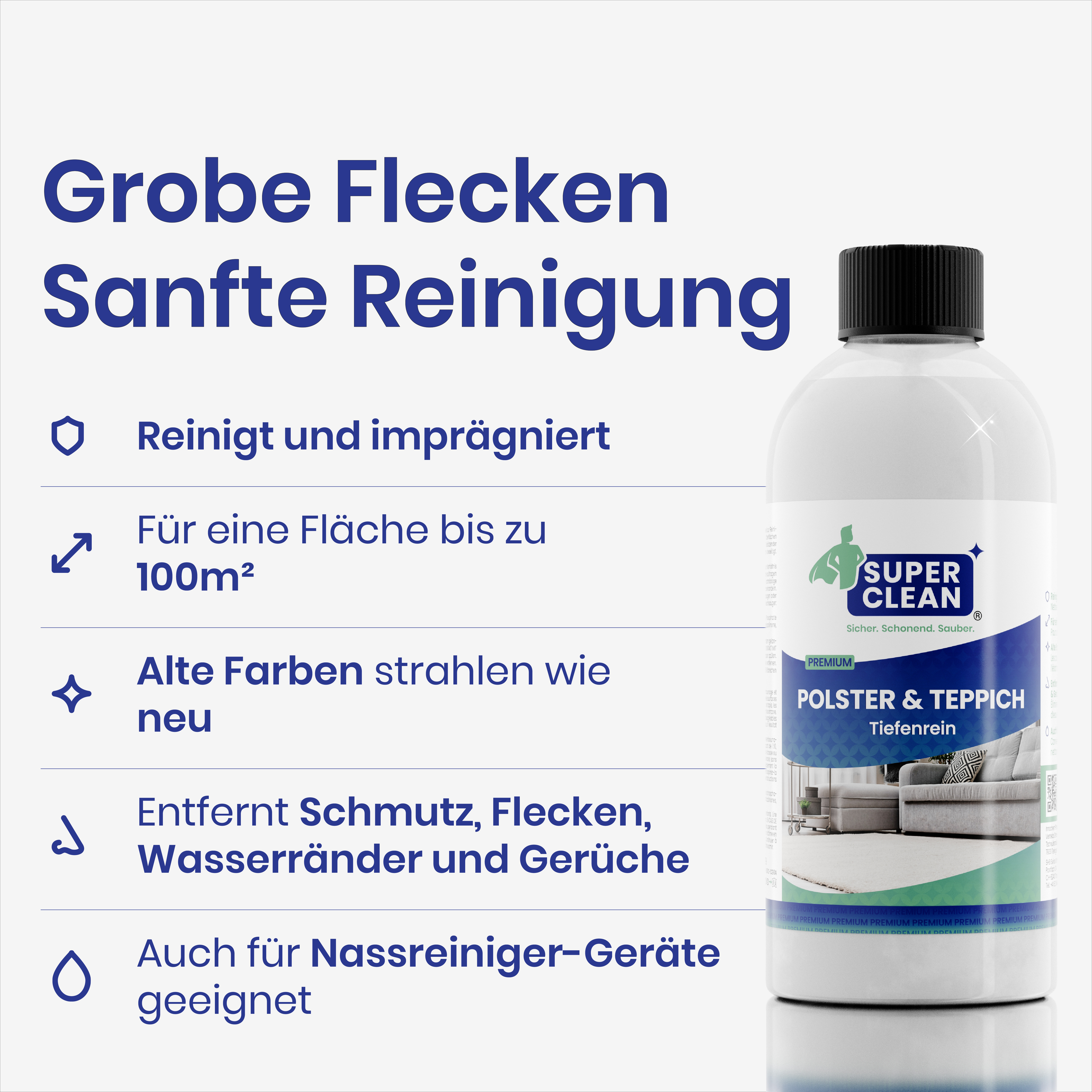 Polster- & Teppichreiniger 500ml