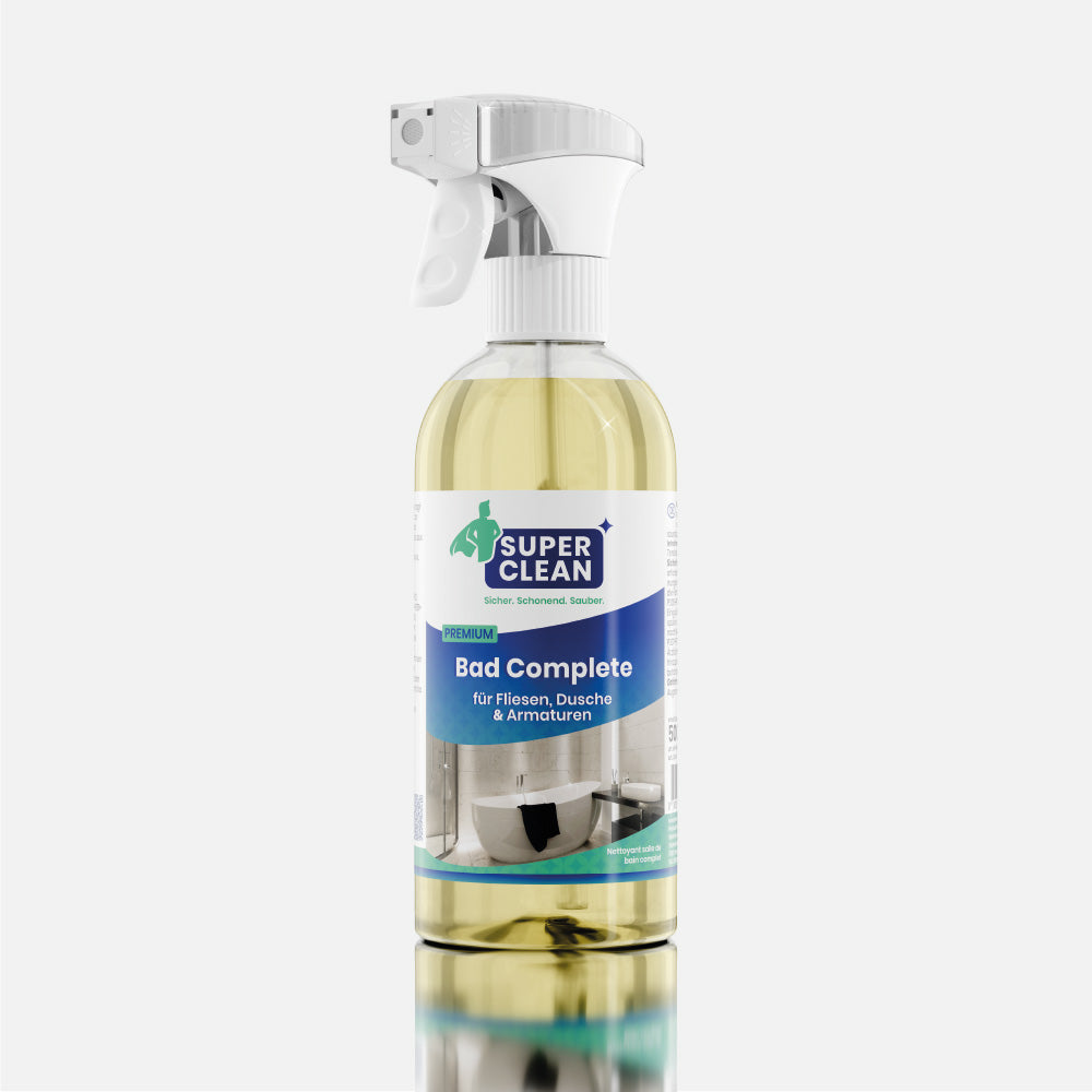 SUPER CLEAN Bad Complete 500 ml vor weißem Hintergrund