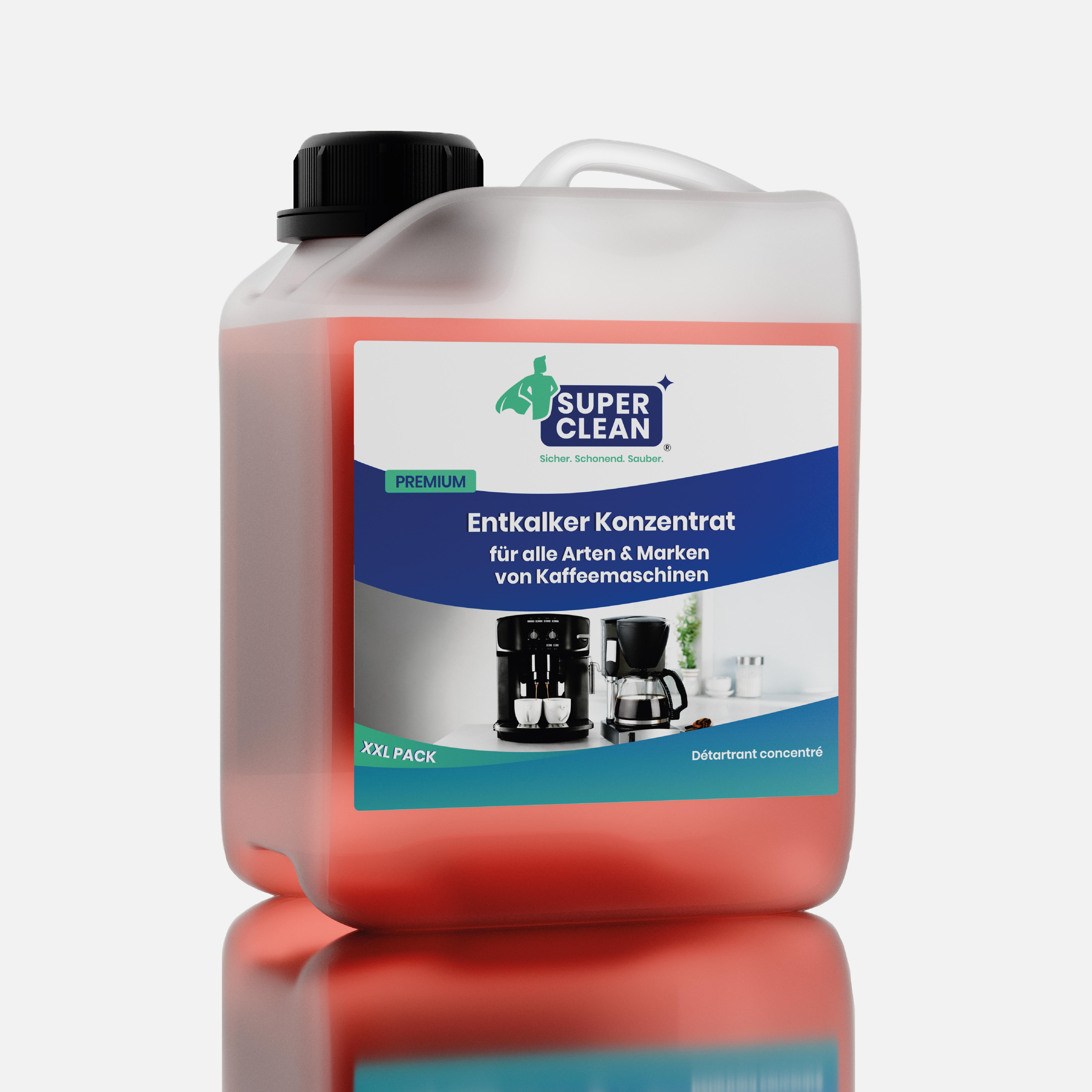 Concentré de détartrage 1 L – Avec indicateur de couleur pour machines à café