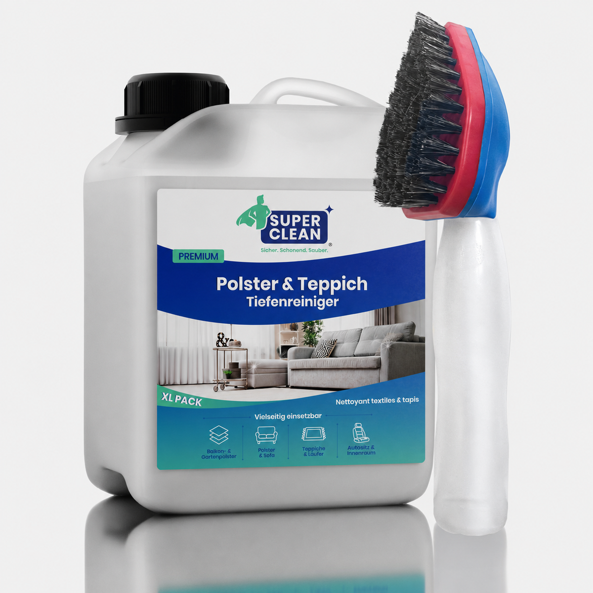 Polster & Teppich Tiefenreiniger
